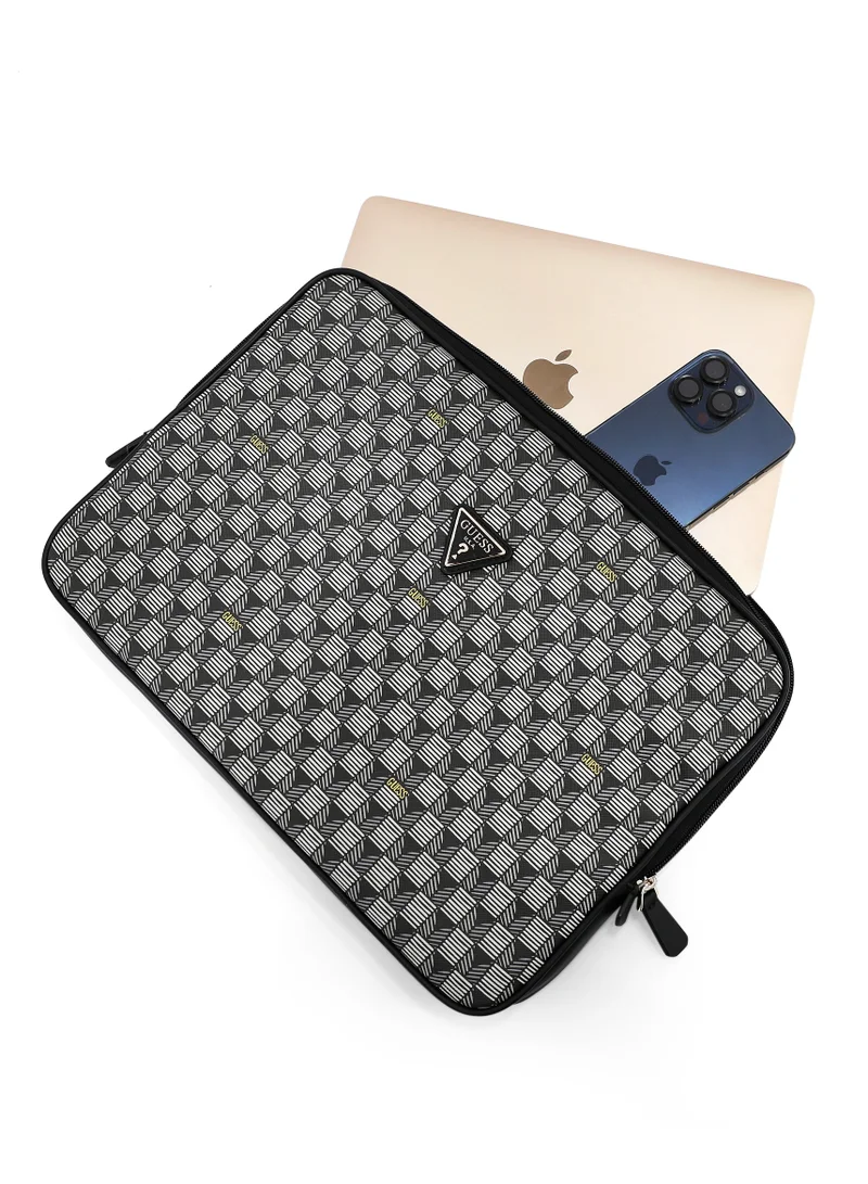 GUESS Guess Printed with Padded Laptop Pouch – Lightweight Travel &amp; Daily Use Bag
