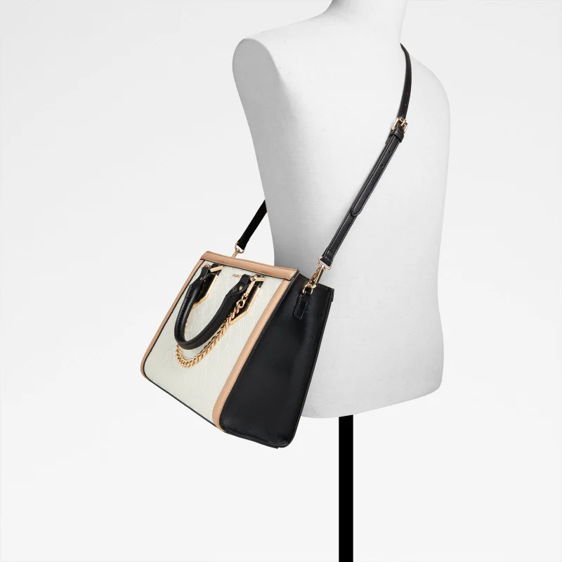 ALDO  MONDIANE Logo Detail Satchel Bag for Women | Best Price UAE
