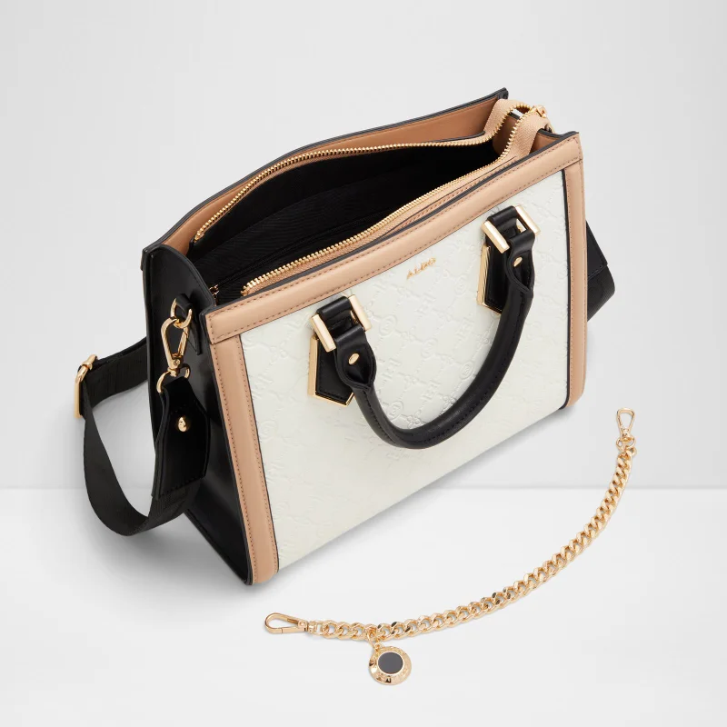 ALDO  MONDIANE Logo Detail Satchel Bag for Women | Best Price UAE