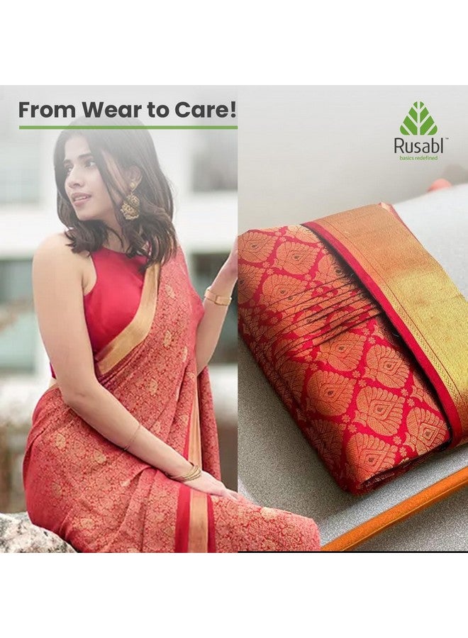 Rusabl Non Woven Multi Storage Covers (Pack of 12, Green) with Zipper Closure, Clothes Organiser for Wardrobe, Bag for Woman Dresses, Sarees, Lehengas, Shawls, Men T-Shirts, Shirts (42 x 35 x 20 cm) - Image 5