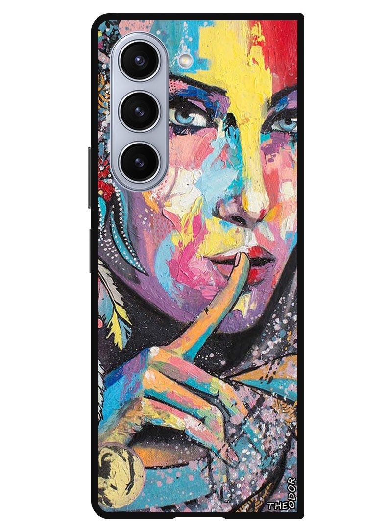 Theodor Protective Case Anti Scratch Shock Proof Bumper Cover For Samsung Galaxy Z Fold 6 Face - Image 1