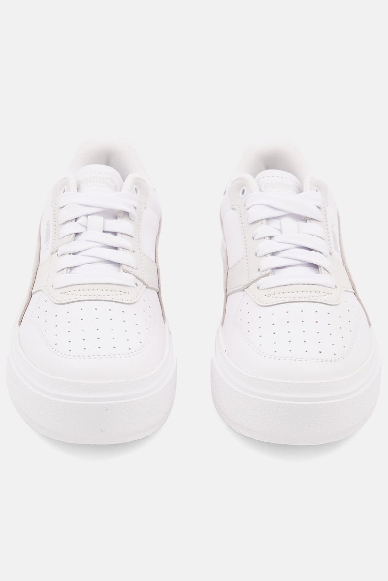 PUMA Women Cali Court Lth Lace Up Sports Shoes, White - Image 2