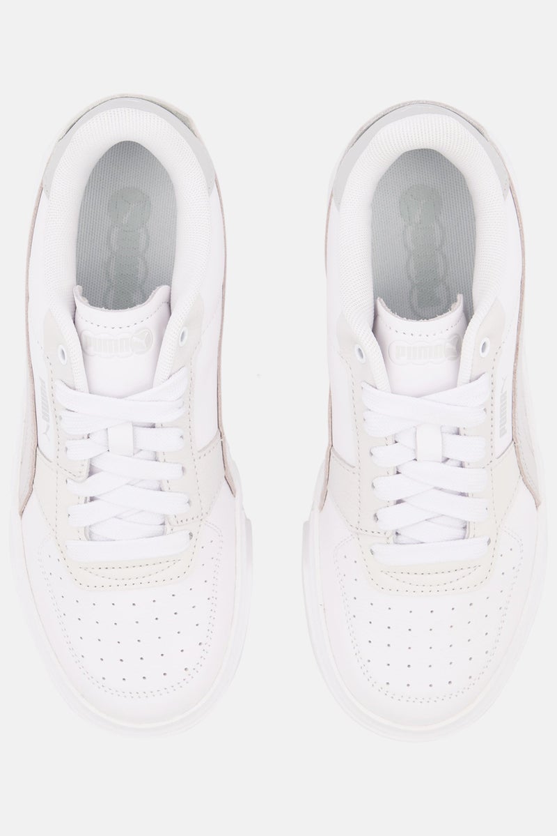 PUMA Women Cali Court Lth Lace Up Sports Shoes, White - Image 3