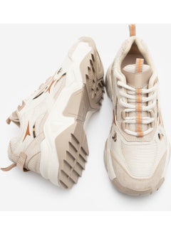 MARJIN Women's Sneaker Chunky Sole Lace-Up Multi-Piece Sneakers Mizon  - Image 5