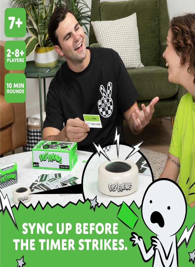 Exploding Kittens Fast Friends Party Game - Speed-Guessing Card Game with Timer, Life Tokens & Card Holder, Family Game Night, Ages 7+, 2-8 Players, 10-Minute Rounds - Image 3