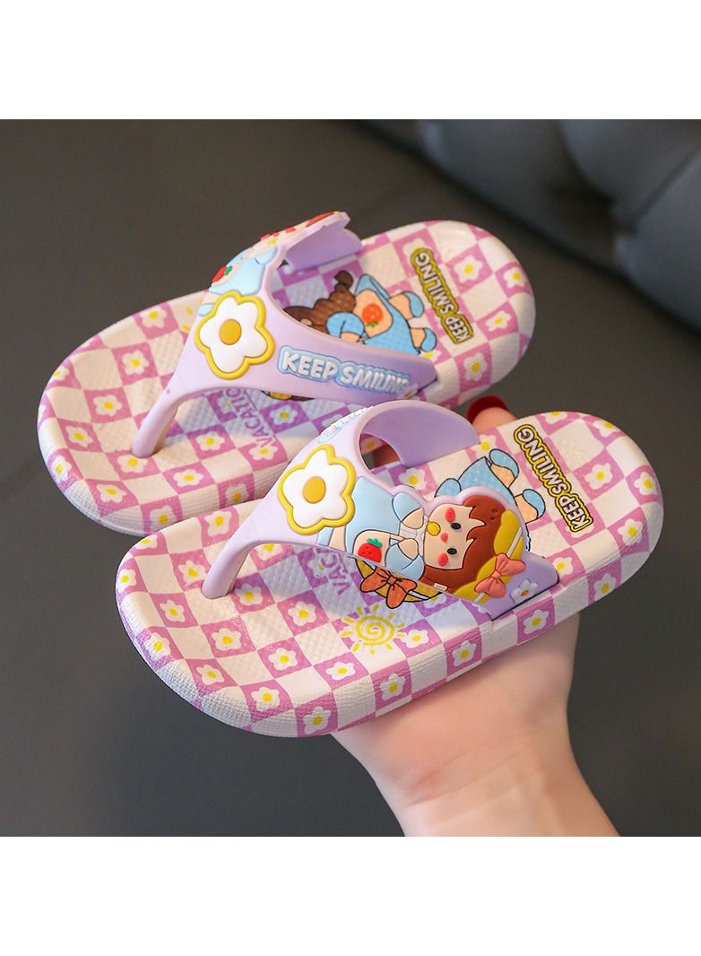 Loquat Summer Anti-skid Indoor Children's Slippers - Image 1