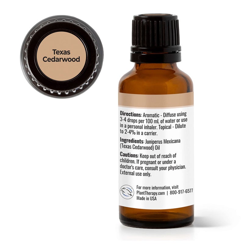 Plant Therapy Texas Cedarwood Essential Oil 30 mL (1 oz) 100% Pure, Undiluted, Therapeutic Grade - Image 5