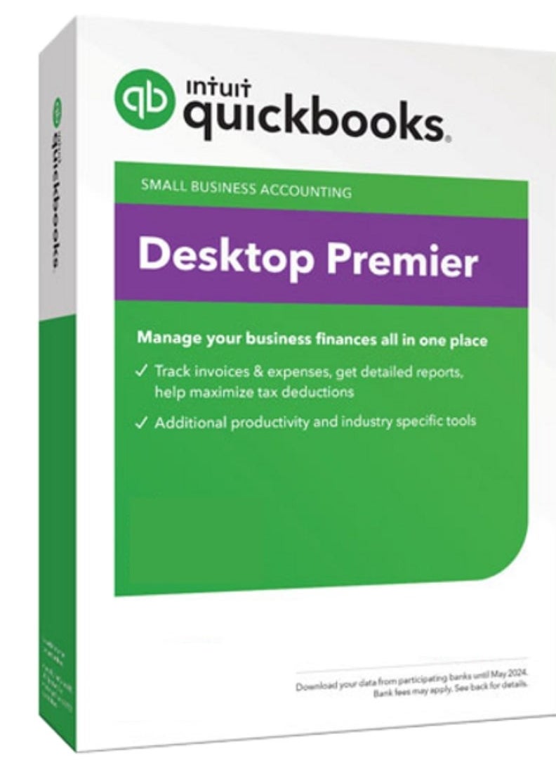 Intuit - QUICKBOOKS PREMIER 2024 EDITION - 1 USER, DESKTOP LICENSE, DIGITAL KEY - Image 1