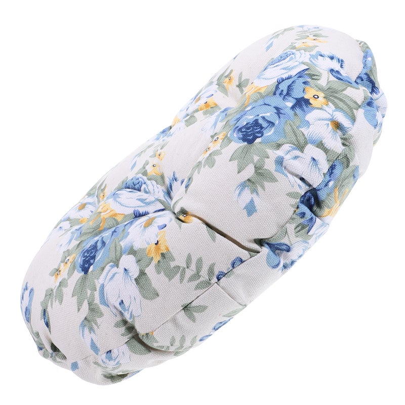 Round Stool Cover Pastoral Style Reusable Stool Cover Washable Stool Protector - Image 1