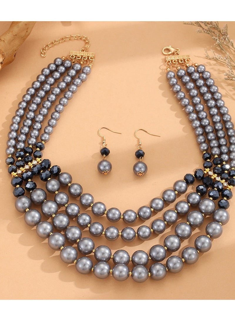 Mark Fairwhale High End Temperament Versatile Pearl Necklace 