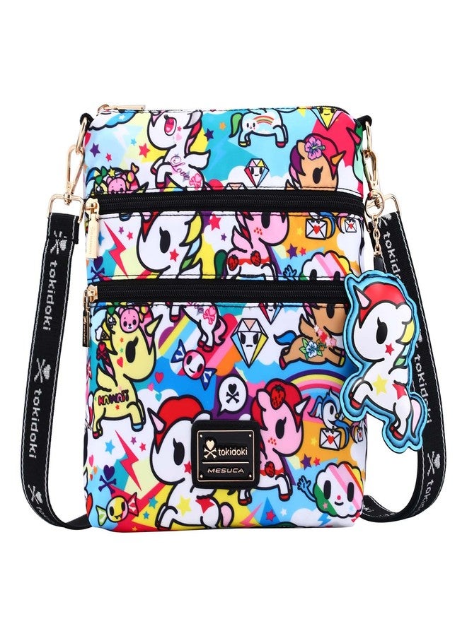 Tokidoki Small Cell Phone Purse for Women,Mini Cute Crossbody Cellphone Bags for Wallet Phone with Adjustable Strap - Image 1
