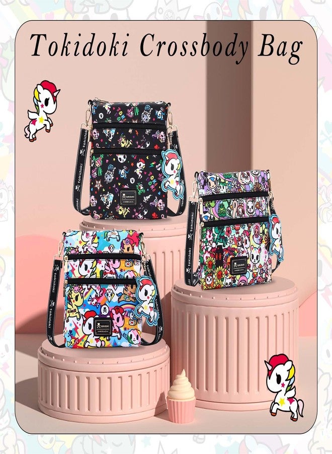 Tokidoki Small Cell Phone Purse for Women,Mini Cute Crossbody Cellphone Bags for Wallet Phone with Adjustable Strap - Image 2