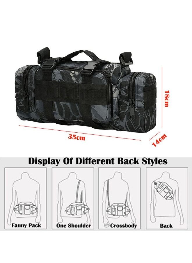 ZCM-HAPPY - Multifunctional Waterproof Tactical  Pack For Outdoor Hiking Camping Fishing Pack - Image 1