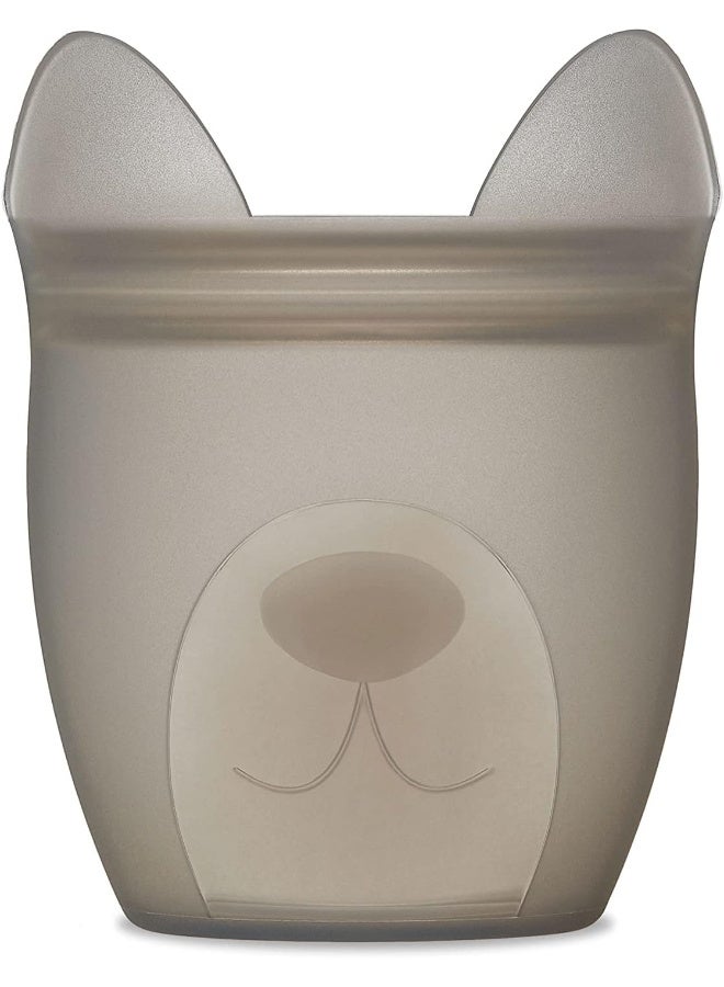 Zip Top Reusable 100% Silicone Baby + Kid Snack Containers - Full Set of 4 - Image 5