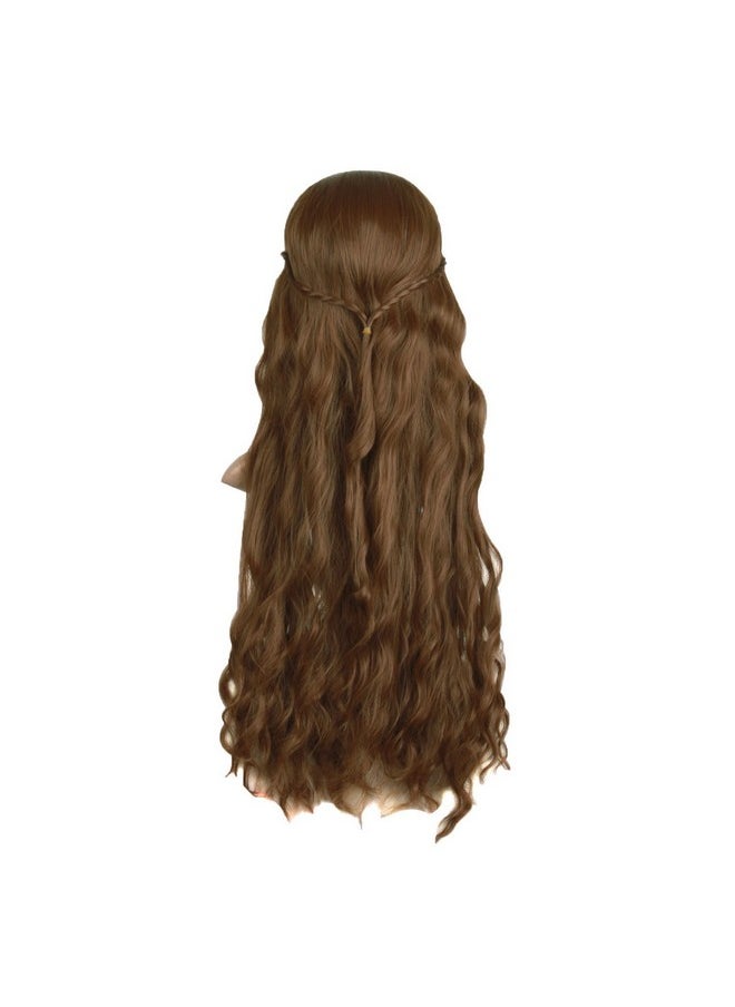 MapofBeauty 30 Inch/75cm Dignified and Elegant Side Bangs Women Long Wavy Curly Cosplay Braided Queen Wigs (Flax Brown) - pzsku/Z16466A8A74D3C2DF66D7Z/45/_/1741330043/ee0d858a-3c56-4ca3-9c15-162cf794ab67