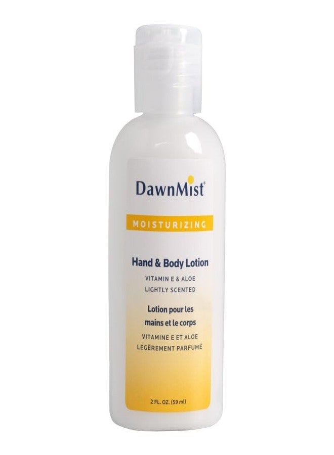 DAWNMIST Dukal Hand and Body Lotion with Dispensing Cap, 2 oz. - Pack of 5 Travel-Sized Moisturizing Bottles for Soft, Hydrated Skin - Image 2
