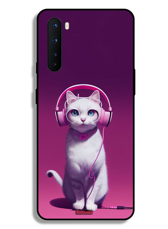 Tolwak OnePlus Nord Protective Case Cover Cute Kitten - Image 2