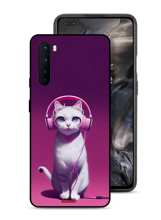 Tolwak OnePlus Nord Protective Case Cover Cute Kitten - Image 1