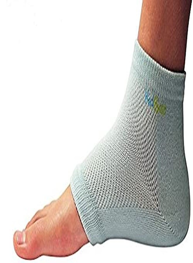KidSole RX Gel Sports Sock for Kids with Heel Sensitivity from Severs Disease, Plantar Fasciitis. US Kid's Sizes 2-7 (Blue) - Image 1