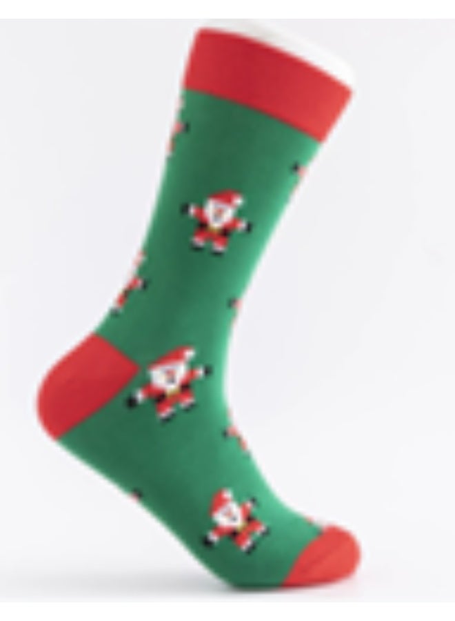 إسكدنيا جوارب عيد الميلاد مضحكة جوارب عيد الميلاد الدافئة الحرارية الابتكار هدية جوارب لعيد الميلاد هدية - Image 2