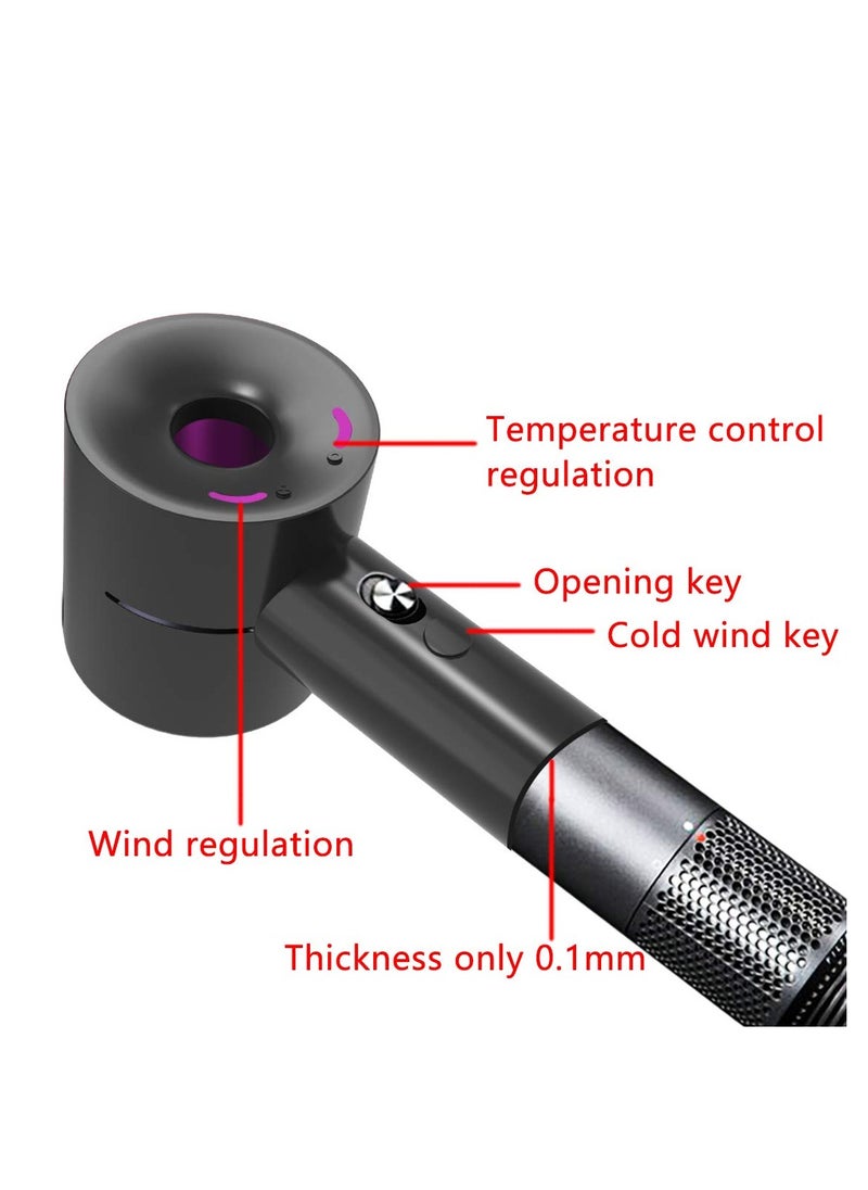 Linkidea Linkidea Silicone Case Compatible with Dyson Hairdryer HD01 HD03 (Black)  - Image 3