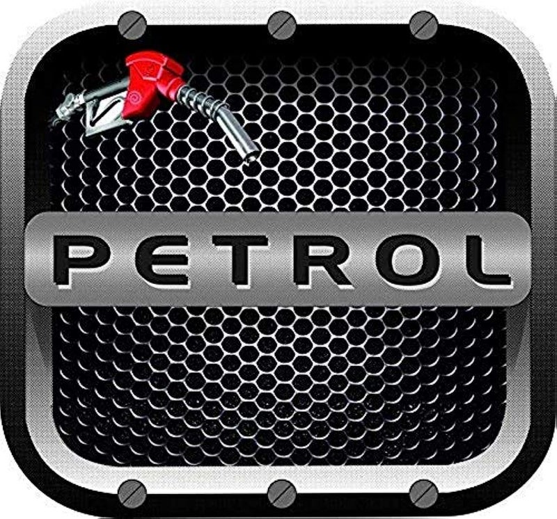 QUADA Reflective Petrol Inside Car Self-Adhesive Decal/Sticker For Universal For All Car Models (Petrol Tank Square) - Image 2