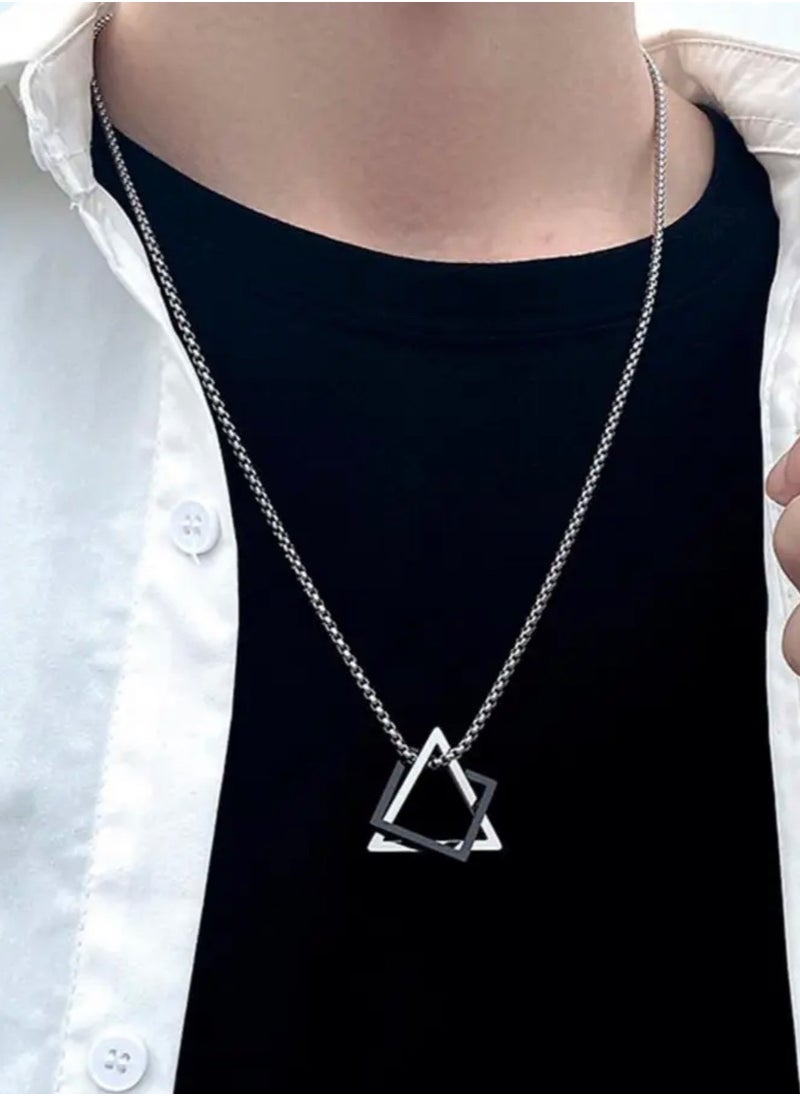Dealspick Elegant Fashionable Stainless Steel Necklace For Men  - Image 1