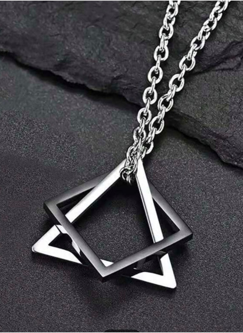 Dealspick Elegant Fashionable Stainless Steel Necklace For Men  - Image 2