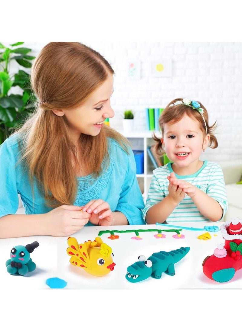 HaHaHai - 36 Colors Plasticine for Kids Education, Diy Clay Ultralight Modeling, Interactive Educational Children Toys - Image 1