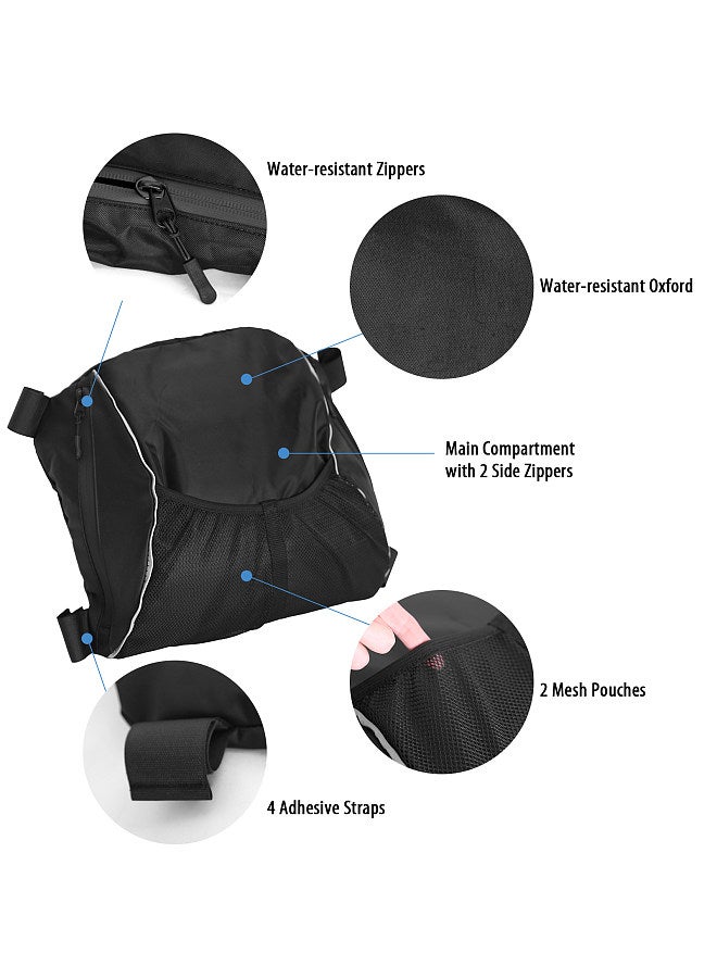 Generic Kayak Storage Bag Water Resistant Kayaking Bag Mesh Storage Organizer Bag for Kayak Chair (Not Included) - Image 5