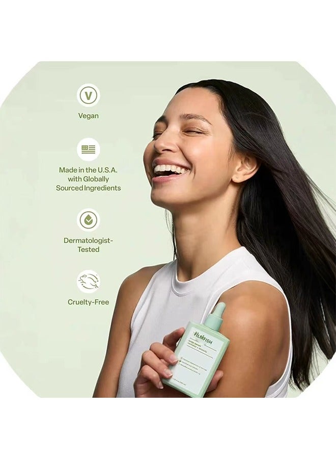 ديفي مصل فروة الرأس ينشط ويزيل السموم - يحسن مظهر الشعر الرقيق ، ويغذي بصيلات الشعر ، ويزيل السموم من تراكم المنتج للرجال والنساء ، ويعزز فروة الرأس الصحية والامتلاء - Image 5