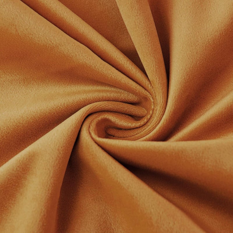 VAKADO Throw Pillow Covers 20x20 Set of 2 Pumpkin Fall Velvet Decor Decorative Couch Cushion Euro Pillowcases with Fringe Home Bed Decoration for Sofa Bedroom Office - Image 3