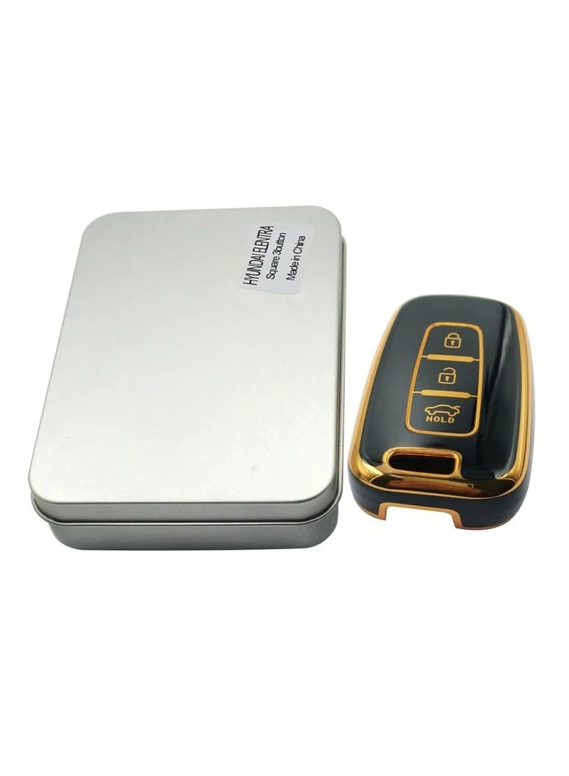 3 Button Remote Control Fob Cover Flip Remote Key Shell Case HYUNDAl Elantra