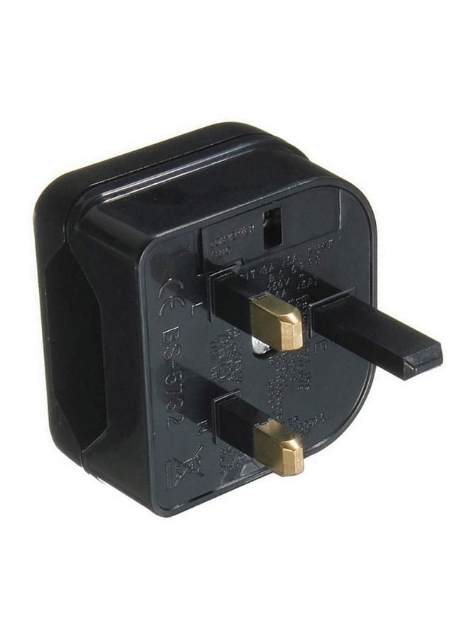 2 Pin EU to 3 Pin UK Plug Adaptor  - Image 2
