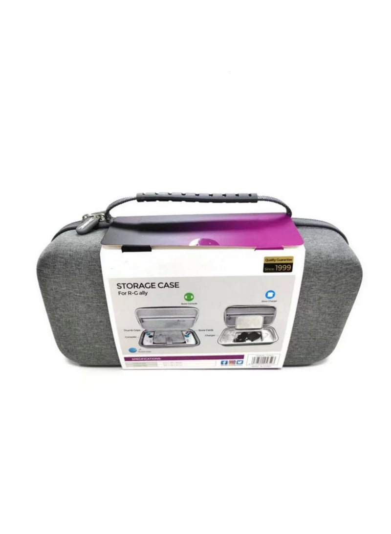 1PCS For ROG Ally handheld storage bag EVA hard bag anti drop and scratch portable zipper protection traveling bag cover case - Image 4