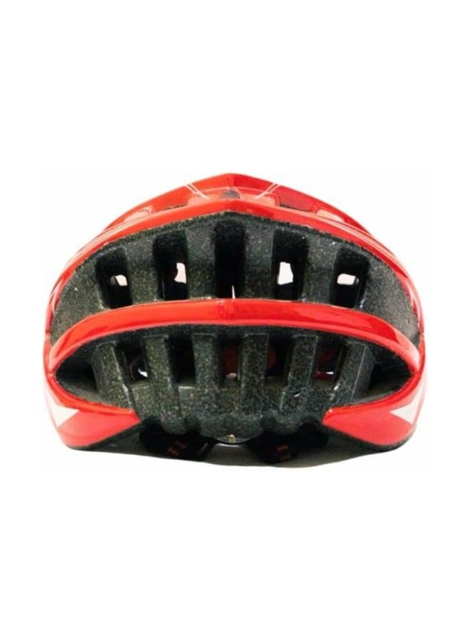Phoenix Bike Heavy Duty Helmet Red - Image 3