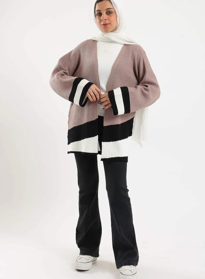tritone-knitted-cardigan