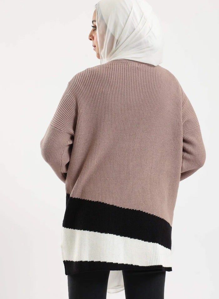 tritone-knitted-cardigan