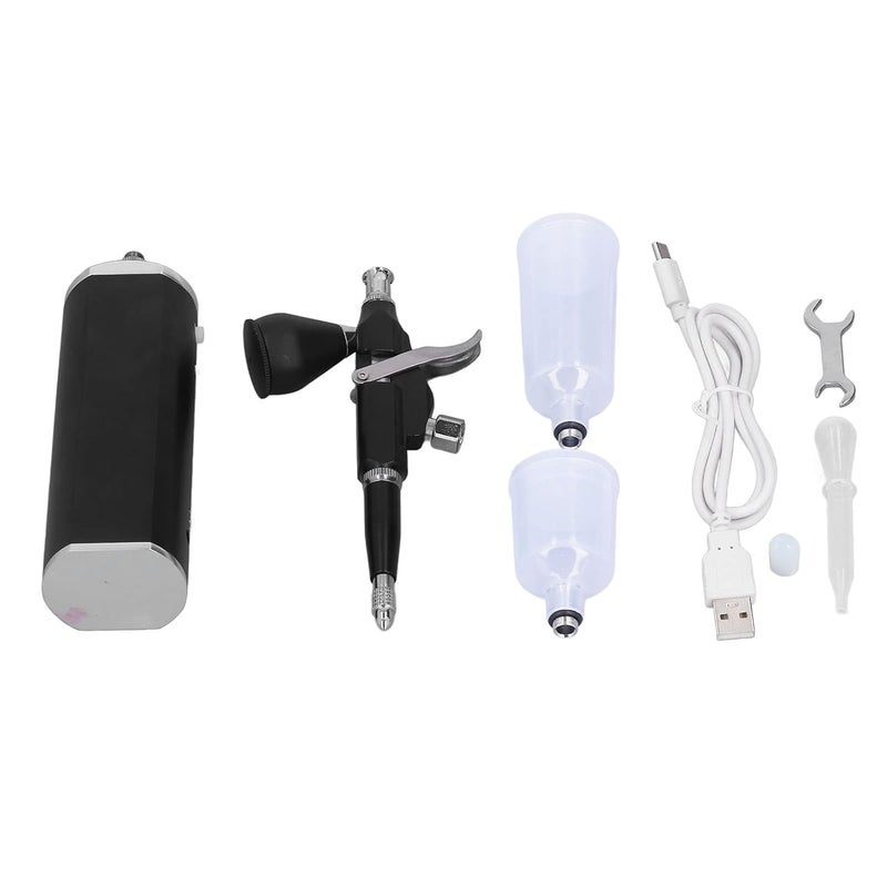 Hot & cold climate compatible Qiilu Rechargeable Airbrush Kit with - 30Psi Cordless Airbrush Set for Makeup,Nail Art,Painting Projects Treated anti-rust metal Easy lifting build Popular trusted craftsmanship Spec compliant trusted quality All consumer tier purchase options Any KSA address orderable Certified stocked merchandise Quick assemble Integrated warehouse solution Balanced structure Diverse purchase plan Sand resistant Daily universal pick Natural material Elegant multi-option build Compact design Updated modern design Market multi-use trusted quality Market mainstream color picks Medium weight Labor saving optimized design Trusted all-purpose quality Extra part combo compatible Multi-demand satisfied design - Image 5