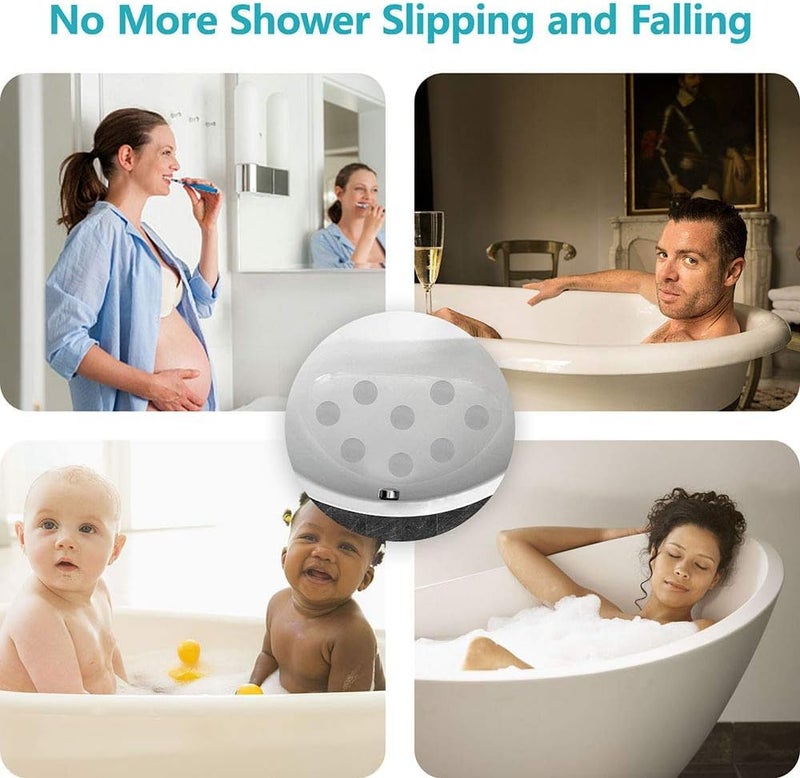 hairvana 6 Pcs Silicone Non-Slip Strips for Bathroom Kitchen Bathtub Shower Cabin Double Adhesive High Strength Easy to Install Practical Grip and Safety While Moving - Image 4