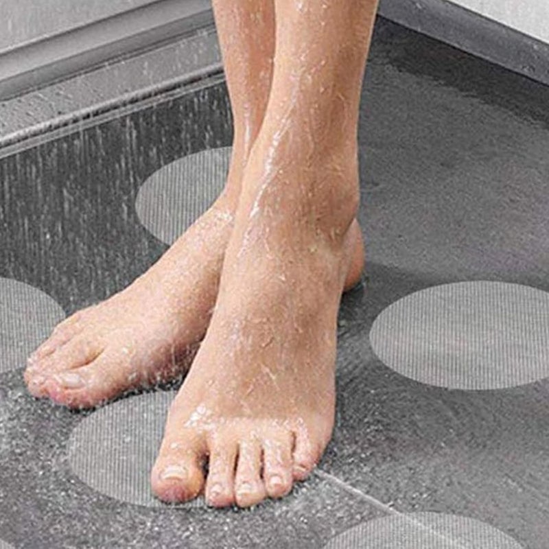 hairvana 6 Pcs Silicone Non-Slip Strips for Bathroom Kitchen Bathtub Shower Cabin Double Adhesive High Strength Easy to Install Practical Grip and Safety While Moving - Image 1