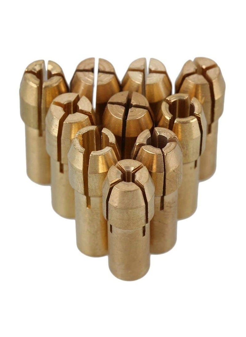 DIY Crafts DIY Crafts CTDIYHI21799 0532mm Brass Collet Drill Chuck Fits Rotary Tools Electric Grinding Drill Collect Chuck Holder Design No  - Image 2
