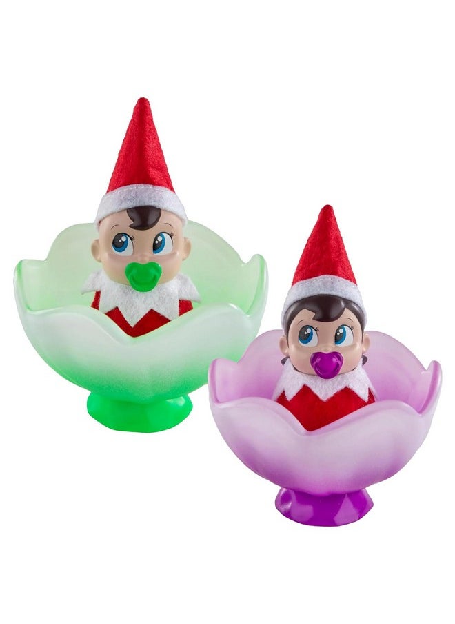 The Elf on the Shelf The Elf on The Shelf Frost Pips Duo: Boy and Girl Mini-Blooms  - Image 1