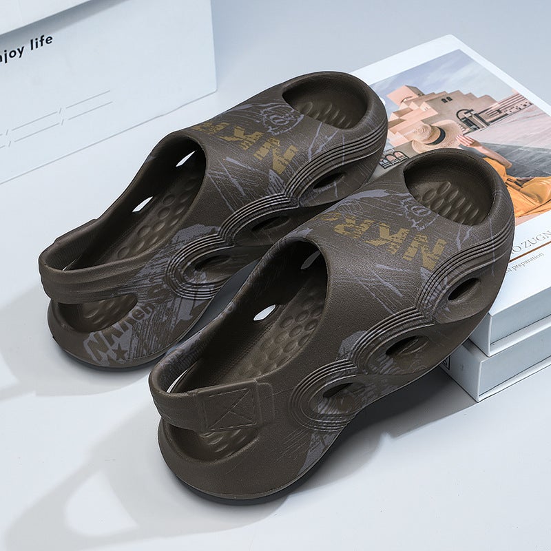 Beach Shoes Men'S Summer Outer Wear Non-Slip Shoes Sports Cave Shoes Outdoor Seaside Non-Slip Wading Large Size Sandals - Image 4