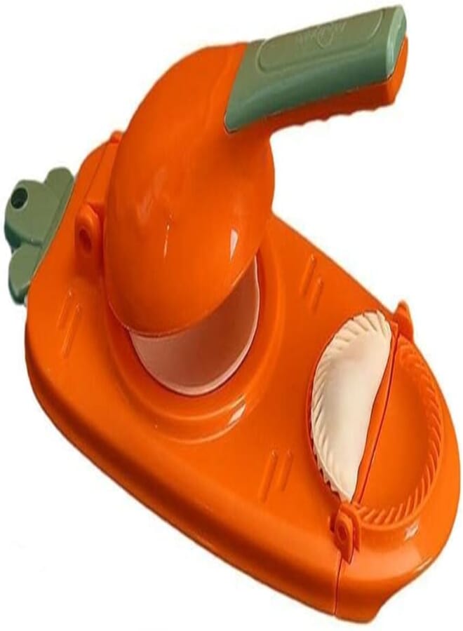 KHIZAR 2 in 1 Dumpling Maker, Dumpling Maker for Gujiya, Ghughra, Momos, Kitchen Dumpling Mould, Manual Dough Press