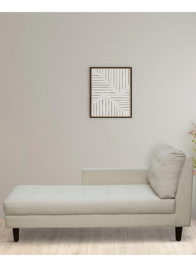 Other Manufacturer Modern Chaise Lounge Sofa with Side Cushion – Elegant Minimalist Design - Image 1