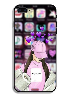 Tolwak Apple iPhone 8 Plus Protective Case Anti Social Club  - Image 2