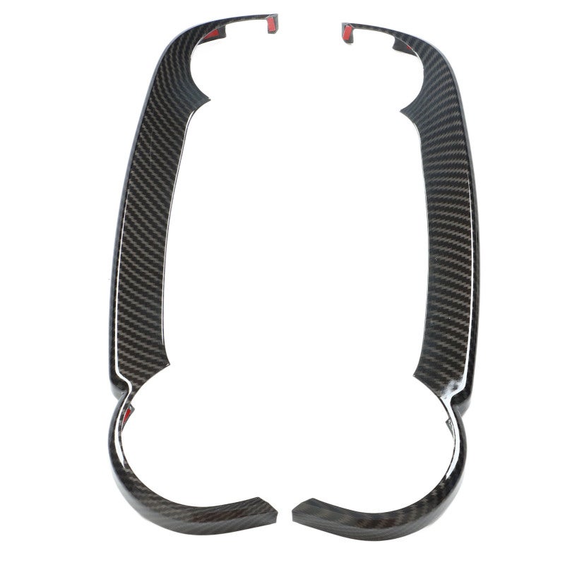 تقليل غطاء الجانب للملاحة: سيارة FJ Cruiser XJ10 للسنوات 2007-2021، مصنوعة من مادة ABS عالية القوة، مقاومة للخدش - شريط جانبي لوحة القيادة بنمط الألياف الكربونية لتزيين الداخل السياري - Image 5