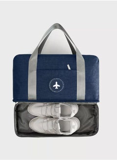 SamoDani Gym, Sports, Beach Bag with Shoes Compartment,  Separate Waterproof pocket for wet stuff, Travel Duffel for Men and Women  - Image 2