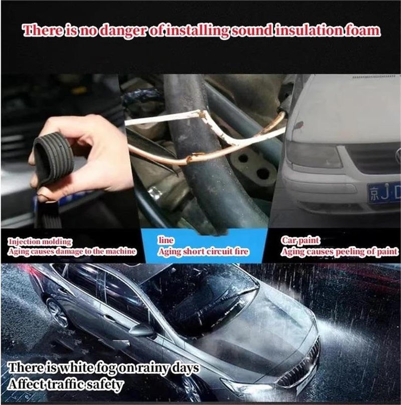 اسم المنتج: غطاء عازل للصوت للمحرك مصنوع من القطن - Image 4